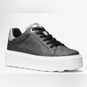 Michael Kors Women's Black and White Sneakers